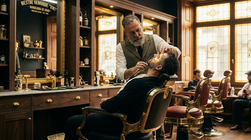 Heritage Barbershop Interior